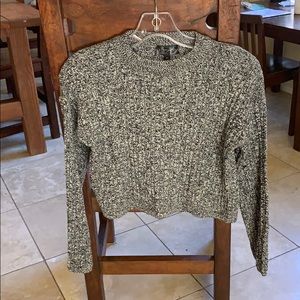 Topshop cropped sweater